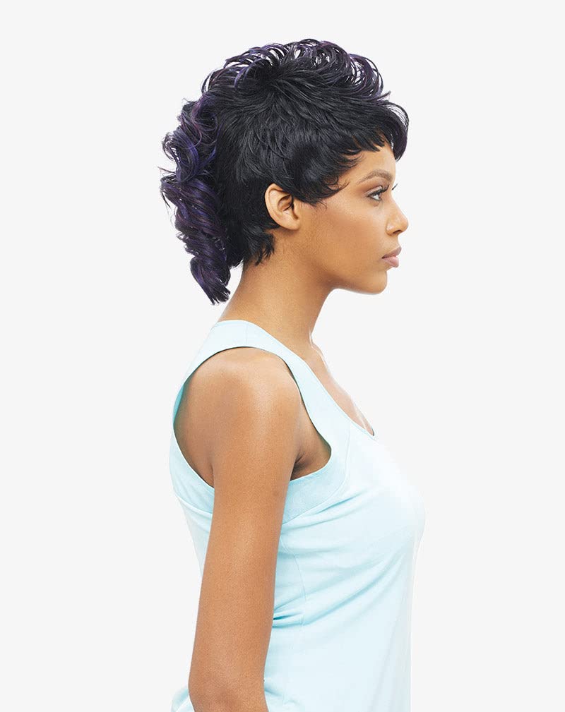 Fashion Wig Lista (Salmon) - Natural Looking Synthetic Hair Wig for Women - Perfect for Cosplay, Costume Parties & Everyday Wear