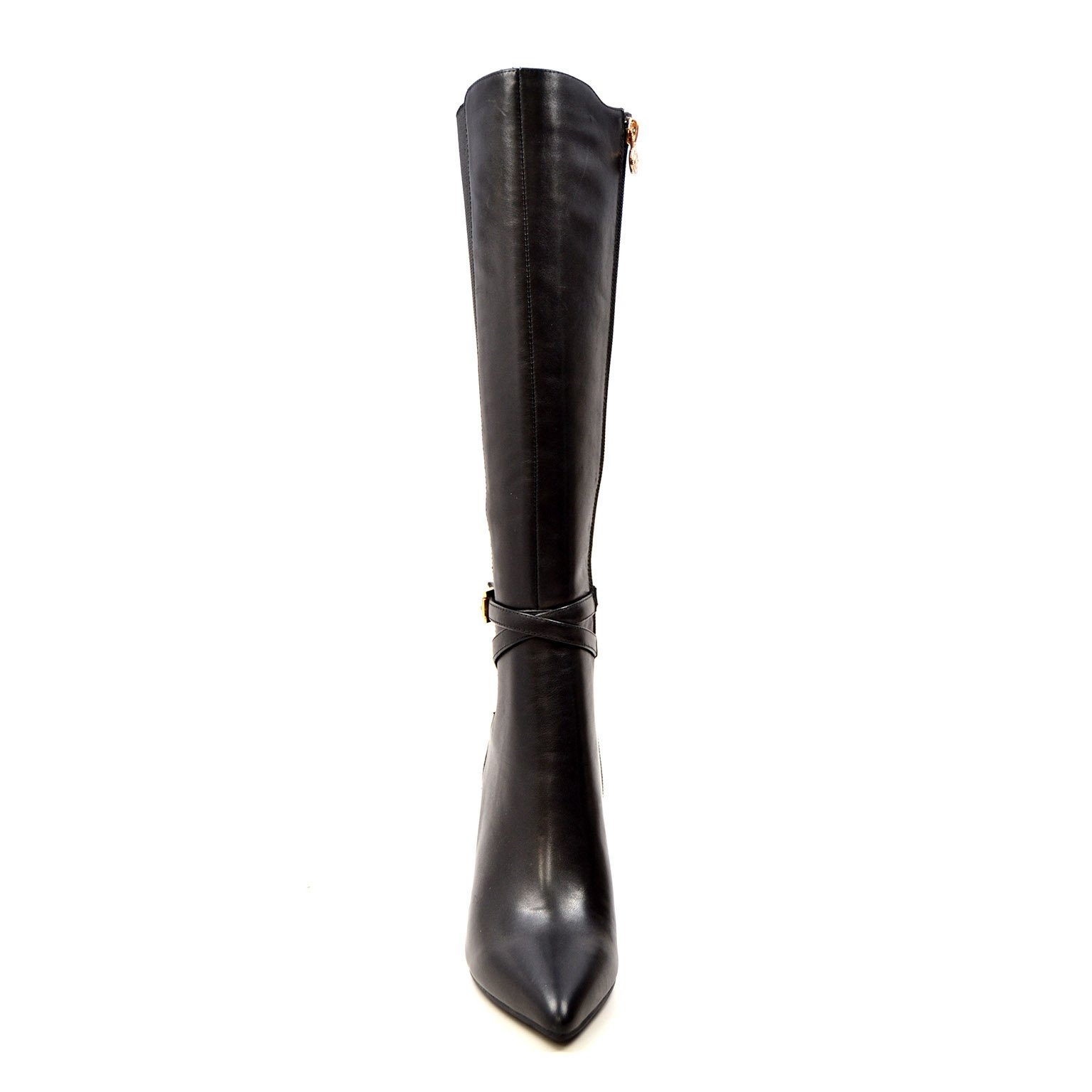 Noosh Women's Extra-Slim Calf Leather Dress Boots (12