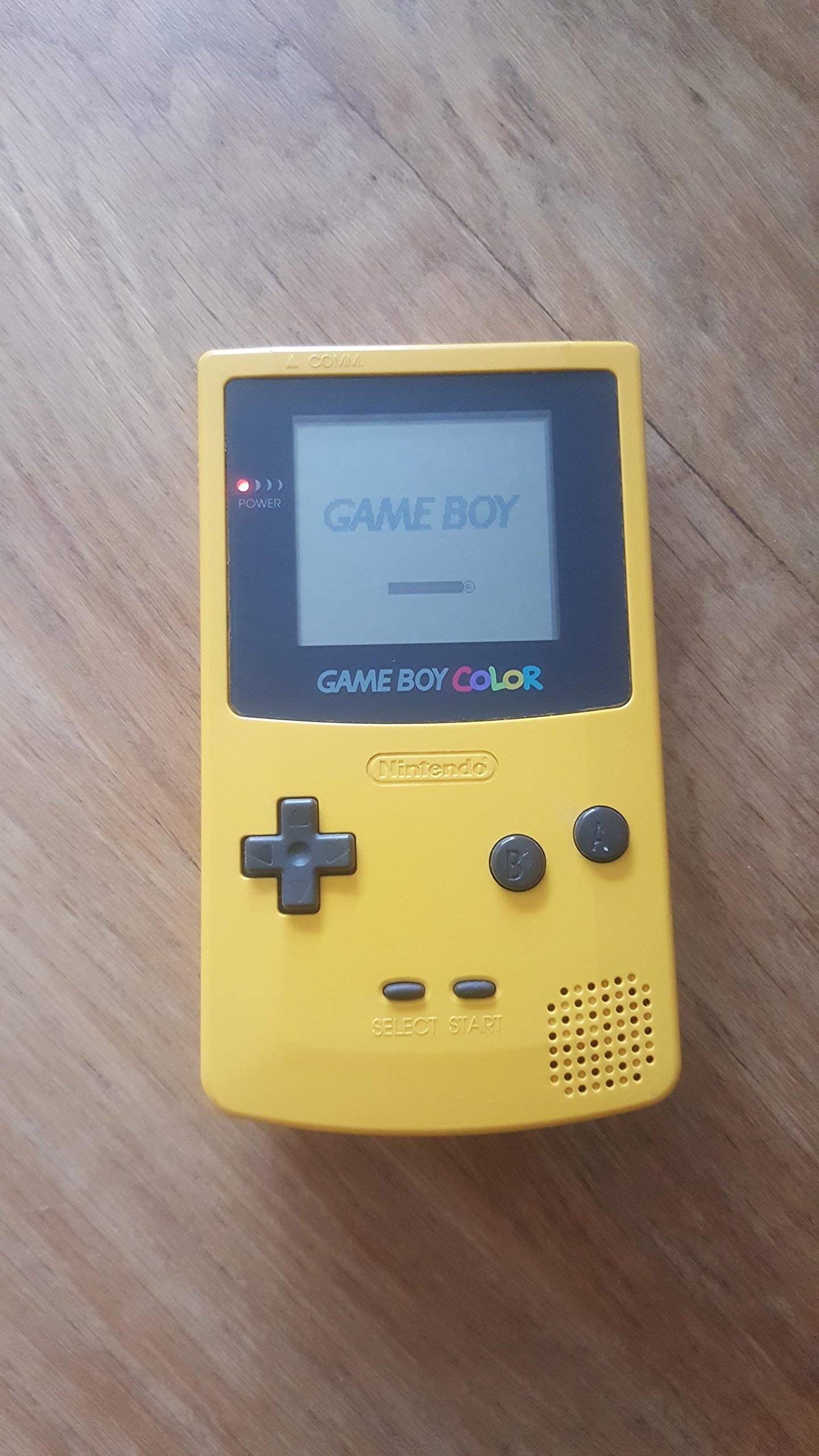 Refurbished Game Boy Color Console - Dandelion Yellow | Retro Handheld Gaming Device for Kids & Adults | Perfect for Travel, Collectors & 90s Nostalgia