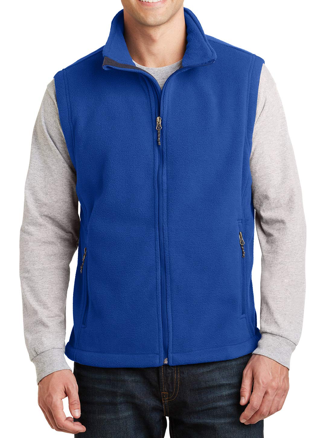 Men's Super Soft Fleece Vest - Lightweight Warm Winter Layering for Outdoor Activities & Casual Wear | Mafoose