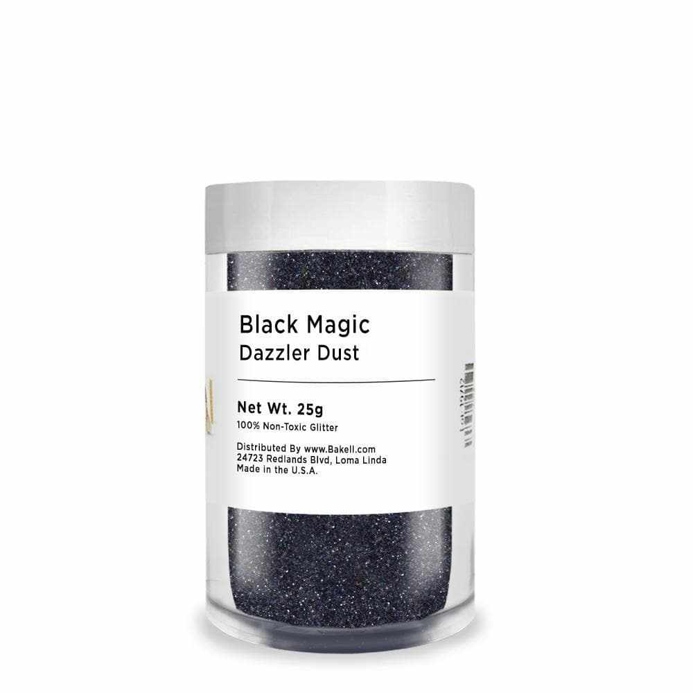 Premium Black Magic Craft Glitter - Dazzler Dust® for DIY Decor, Scrapbooking & Nail Art | Fine Sparkle for Home, Party & Wedding Decorations