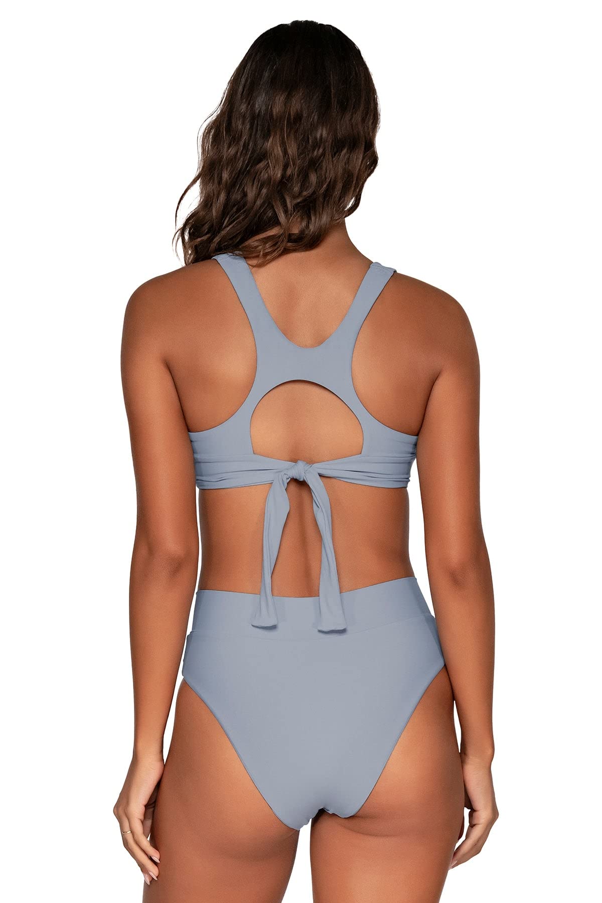Rylee Racerback Women's Swimsuit Bralette Bikini Top - Sexy Strappy Swimwear for Beach, Pool & Summer Vacation