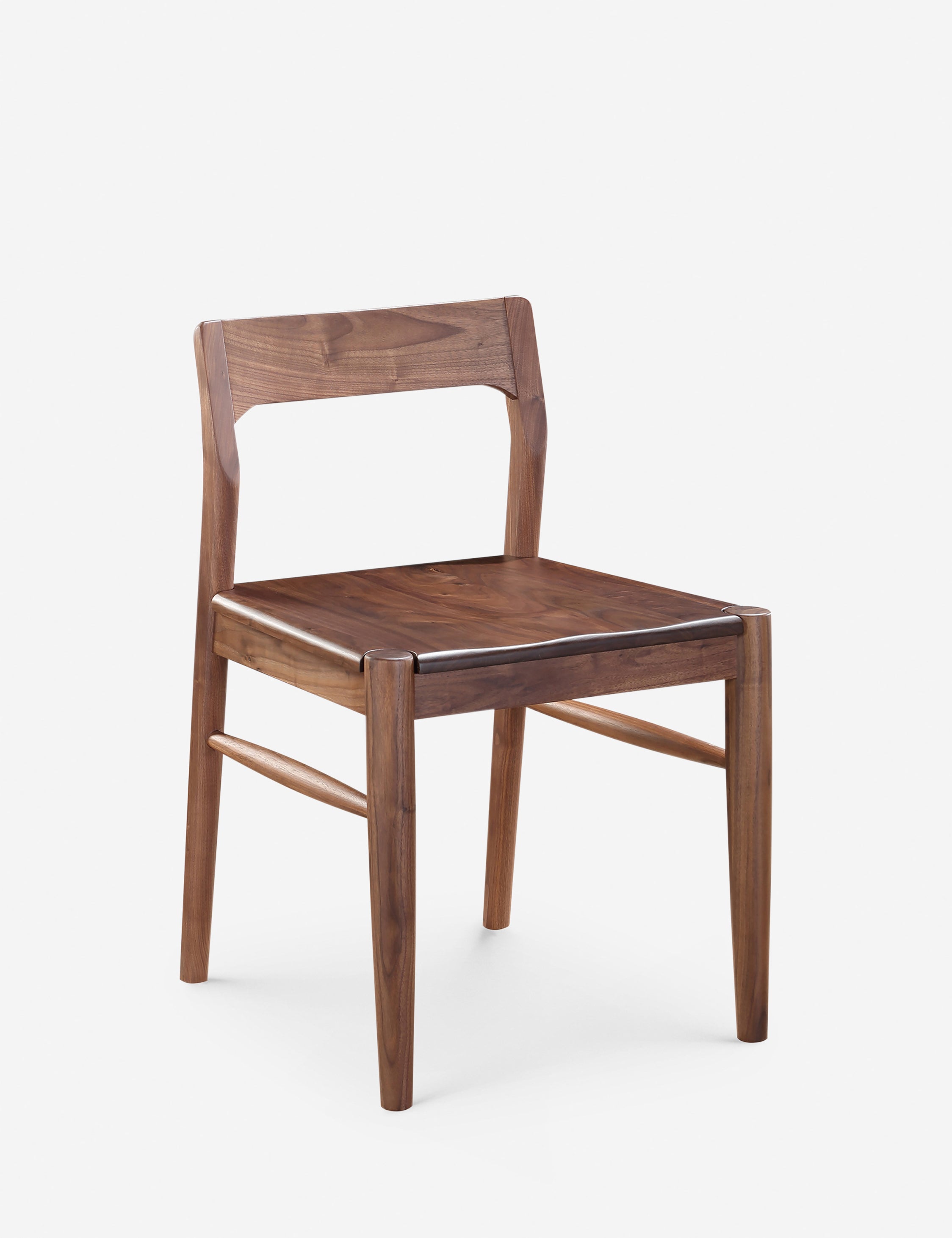 Drummond Dining Chairs Set of 2 - Modern Wooden Kitchen Chairs with Padded Seat - Perfect for Dining Room, Kitchen, Breakfast Nook & Small Spaces
