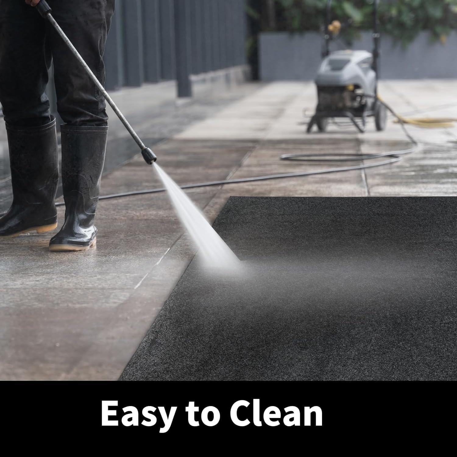 Extra Large Garage Floor Mat for Under Car - Non-Slip Rubber Backing, Waterproof & Oil Absorbent - 7'9