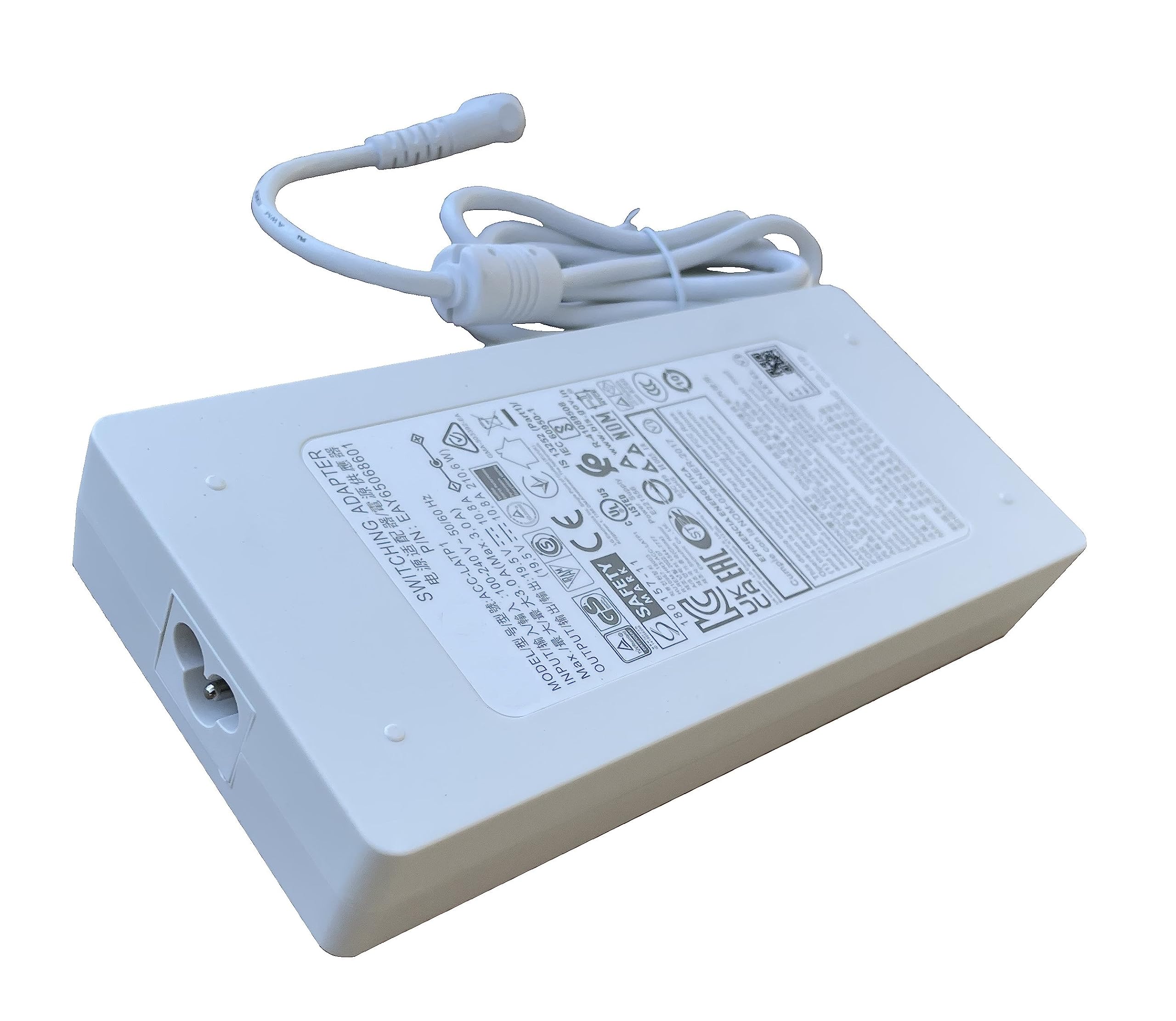 Original AC Adapter Power Supply for LG 32UL950 & 32UL950-W Curved UltraWide Monitor - Replacement Charger for Home Office & Gaming Setup