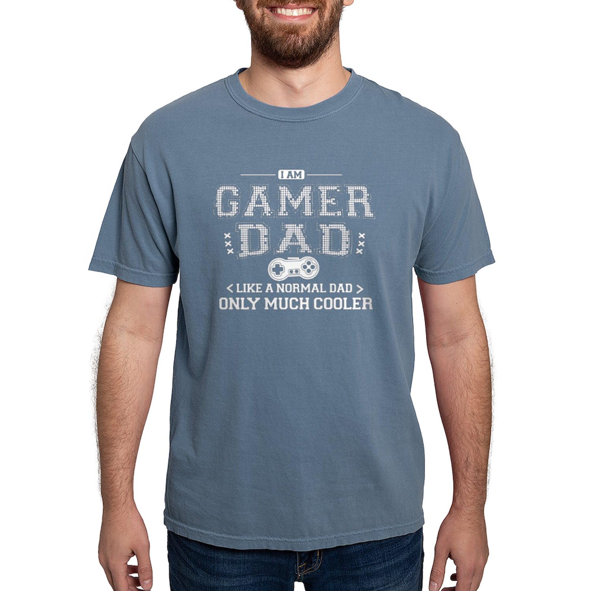 Gamer Dad T-Shirt for Men - Comfort Colors Soft Cotton Tee - Perfect for Gaming, Father's Day & Casual Wear