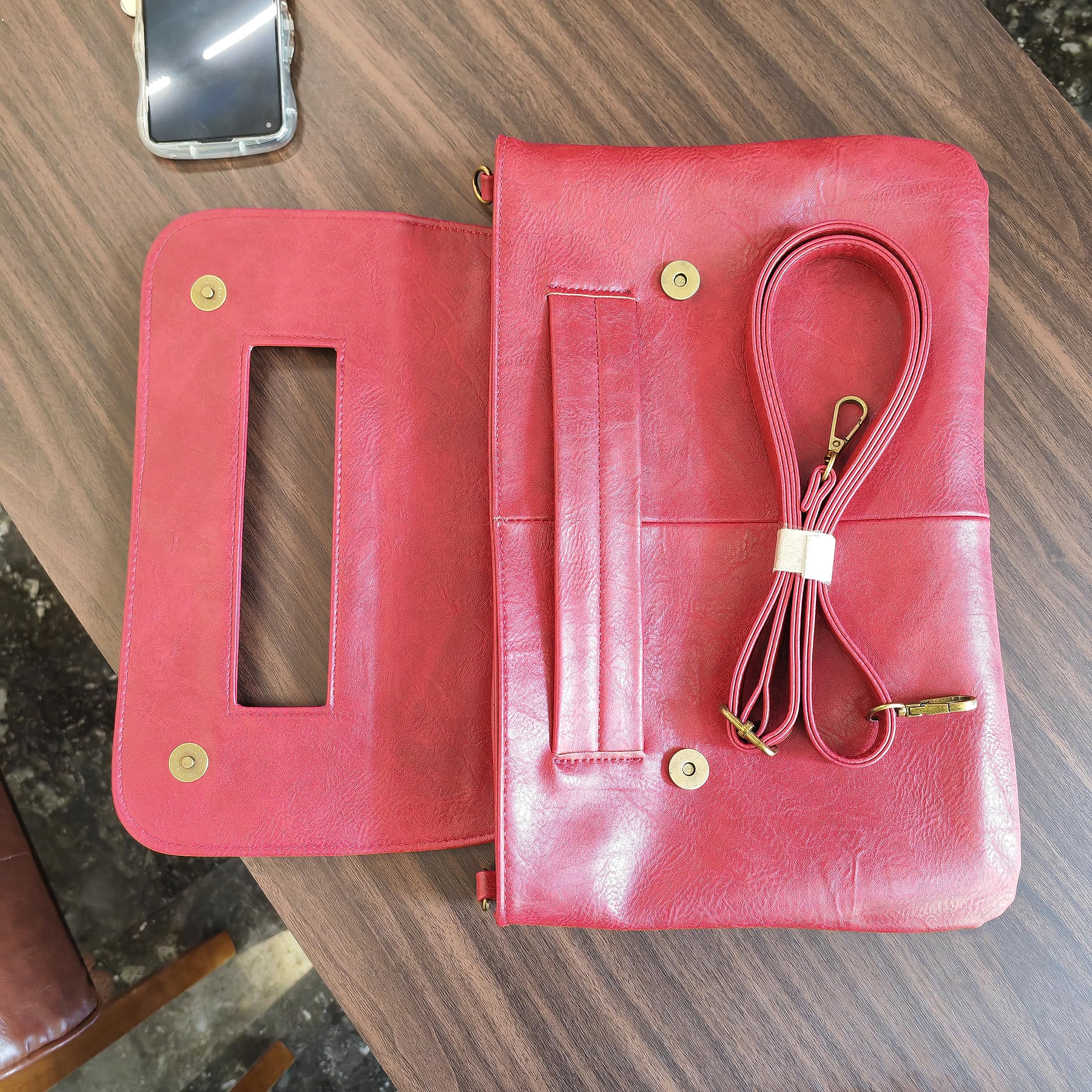 Stylish Women's PU Leather Handbag - Large Capacity Messenger Bag & Clutch Purse for Daily Use, Work, Travel and Special Occasions
