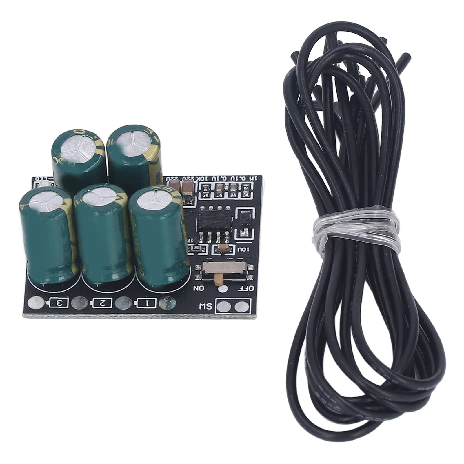 3S Lithium Iron Battery Active Equalizer Balancer - 3mV High Accuracy with 22AWG Cable & LED Indicator | Perfect for RV, Solar Power Systems & Marine Applications