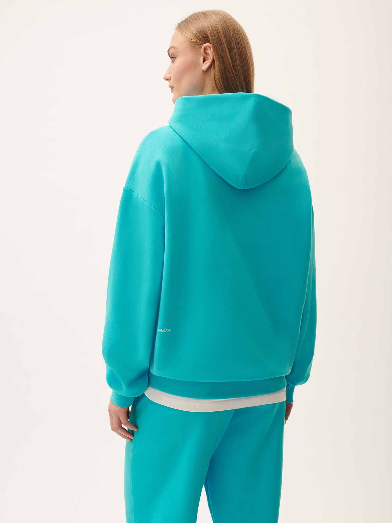 Women's 365 Midweight Hoodie - Soft Fleece Pullover Sweatshirt with Kangaroo Pocket, Ocean Turquoise | Perfect for Casual Wear, Gym, Outdoor Activities & Lounge Comfort