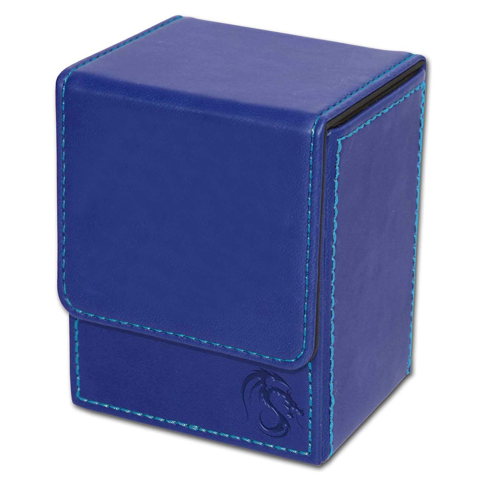 BCW Blue Deck Premium Card Case X-Large - Protective Storage for Trading Cards, Collectibles & Gaming Accessories - Perfect for MTG, Pokemon & Yu-Gi-Oh Players
