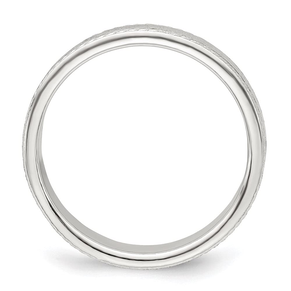 925 Sterling Silver Wedding Band Ring for Women & Men - Diamond2Deal | Elegant & Durable Comfort Fit Ring for Engagement, Anniversary & Everyday Wear