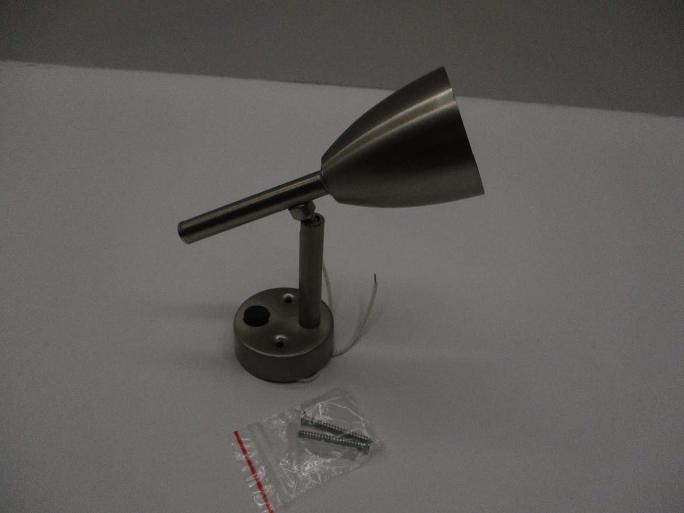 LED Reading Light for RV Camper - Adjustable Wall Mounted Accent Light in Nickel Finish - Perfect for Bedside, Closet, or Trailer Interior Lighting