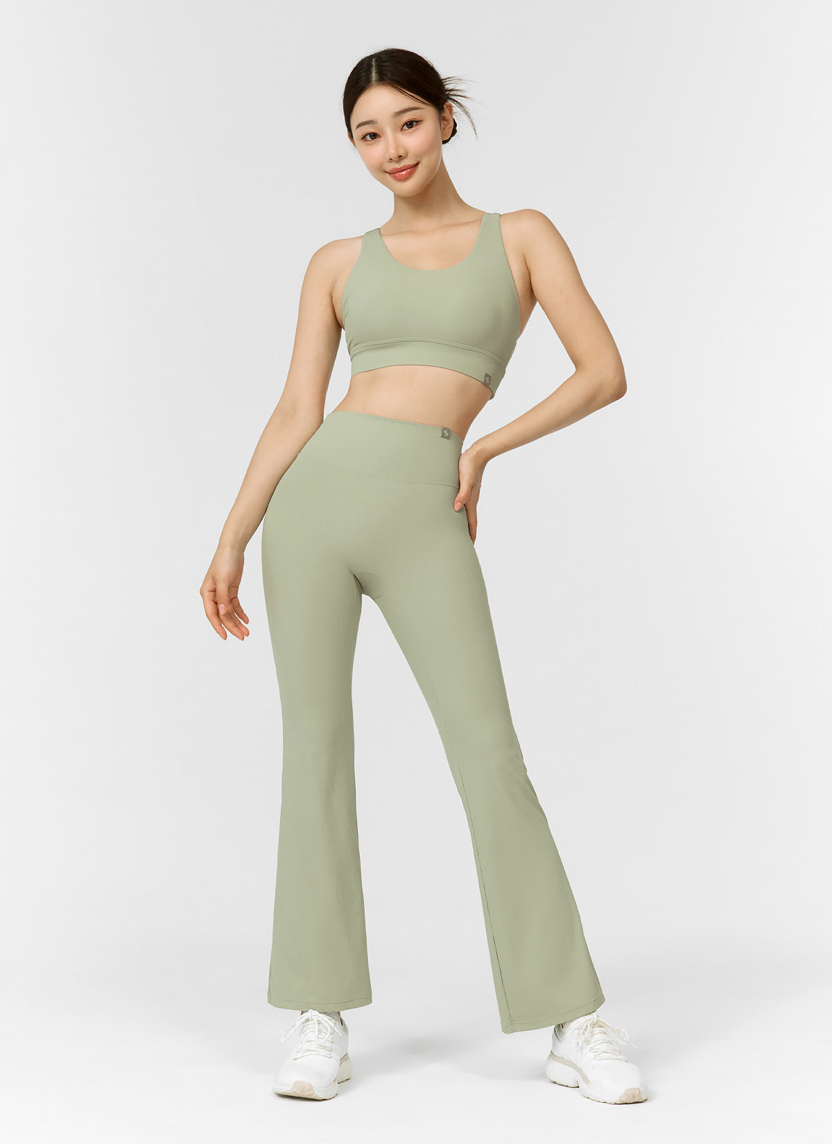 Comfortable Stretch Ribbed Bootcut Pants for Women - Flattering Fit, Everyday Wear & Office Outfits