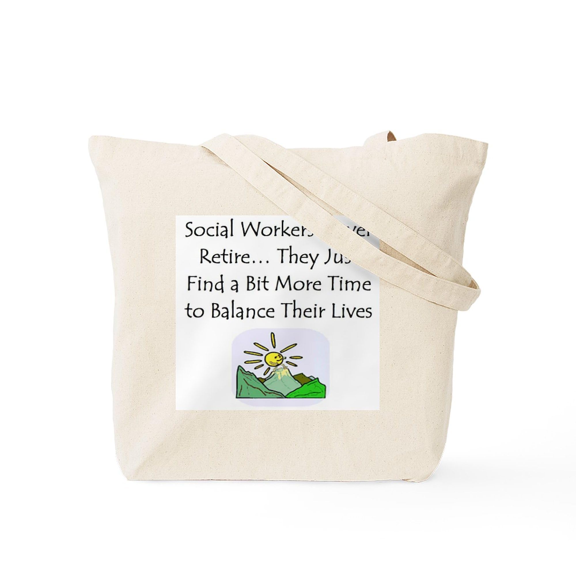 Retirement Gifts Tote Bag - Natural Canvas Reusable Shopping Bag for Women & Men - Perfect for Beach, Grocery & Work Commute