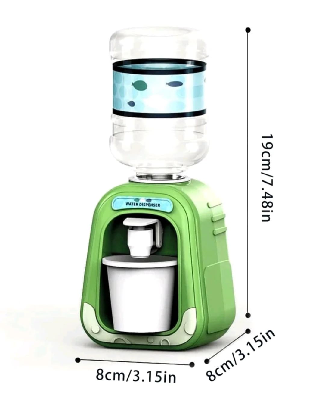 Micellar Water Dispenser | Makeup Remover Container | Mini Water Dispenser Toy | Simulation Kitchen Play Set for Kids | Family Fun Scene Toys (Pink) - Perfect for Kids Pretend Play, Bathroom Organization & Makeup Vanity Storage