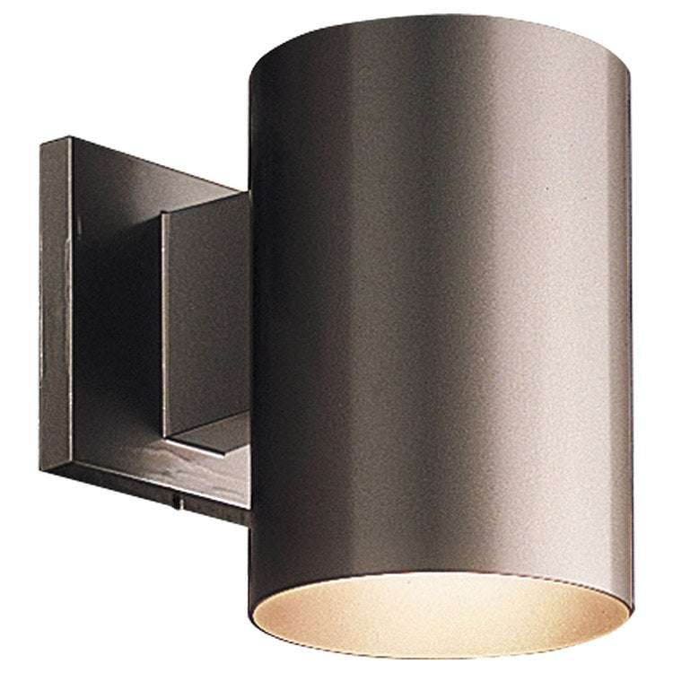 5 Pack Cylindrical Single Light Halogen Wall Lantern Outdoor Sconce - Perfect for Porch, Patio, Garage & Entryway Lighting