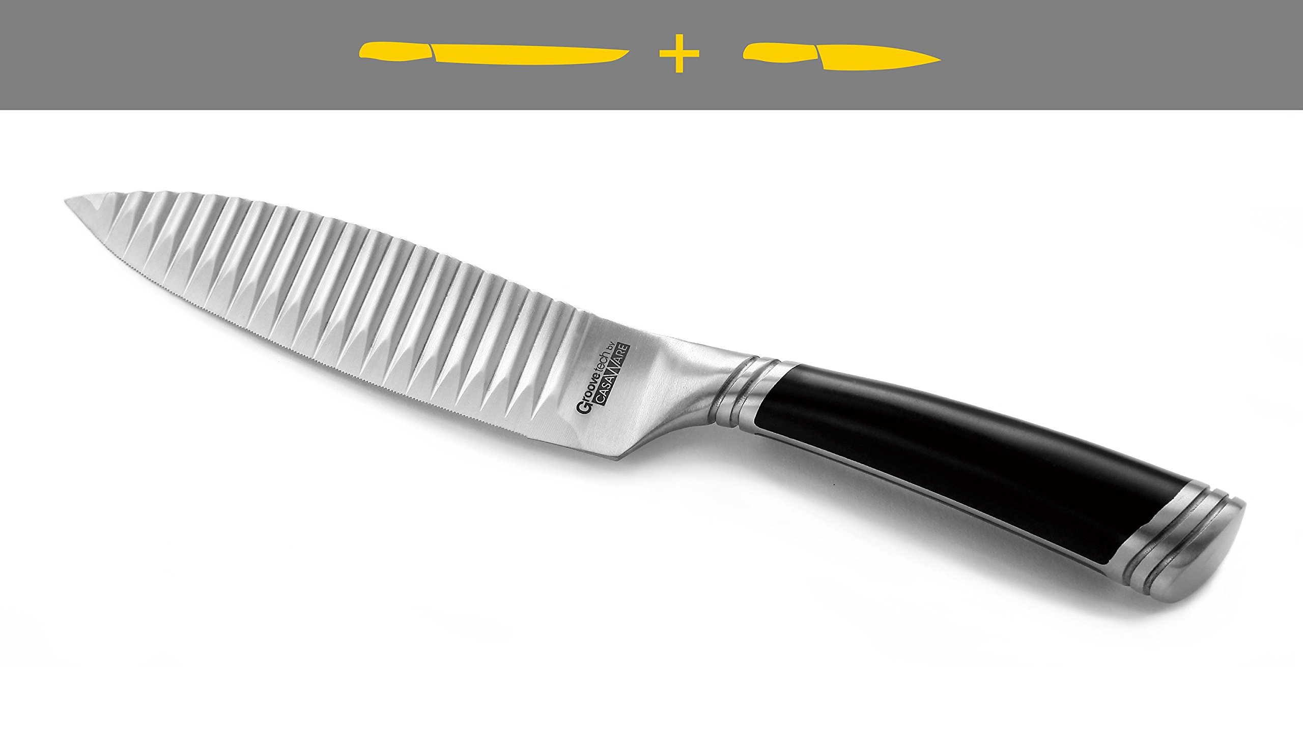 **CasaWare 6-Inch Utility Knife - Sharp Stainless Steel Kitchen Knife for Slicing, Dicing & Chopping - Perfect for Fruits, Vegetables & Meat Preparation**
