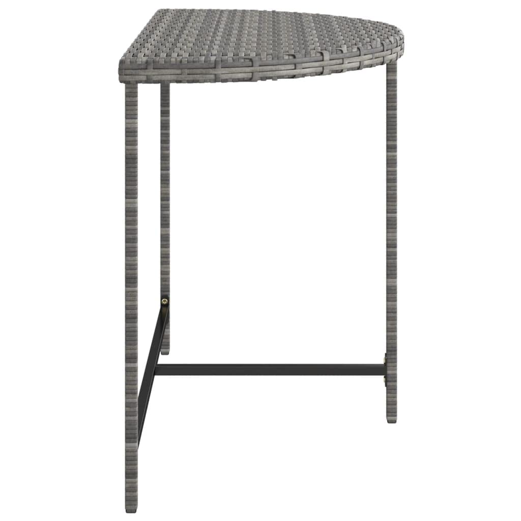 Gray Outdoor Patio Dining Table 39.4
