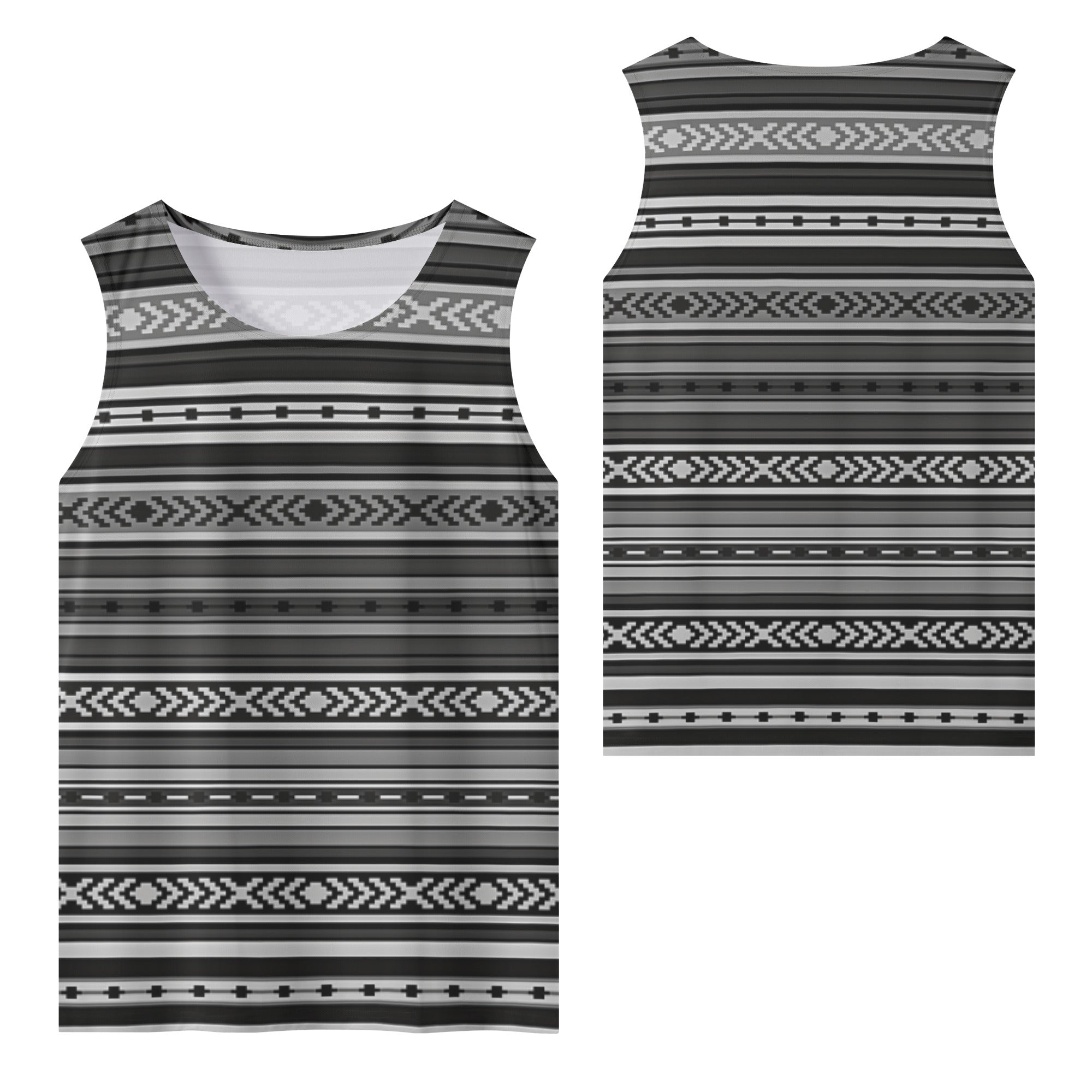 Men's Muscle Tank Top - Sante Fe Gray - Breathable & Comfortable Workout Shirt for Gym, Running & Summer Outfits
