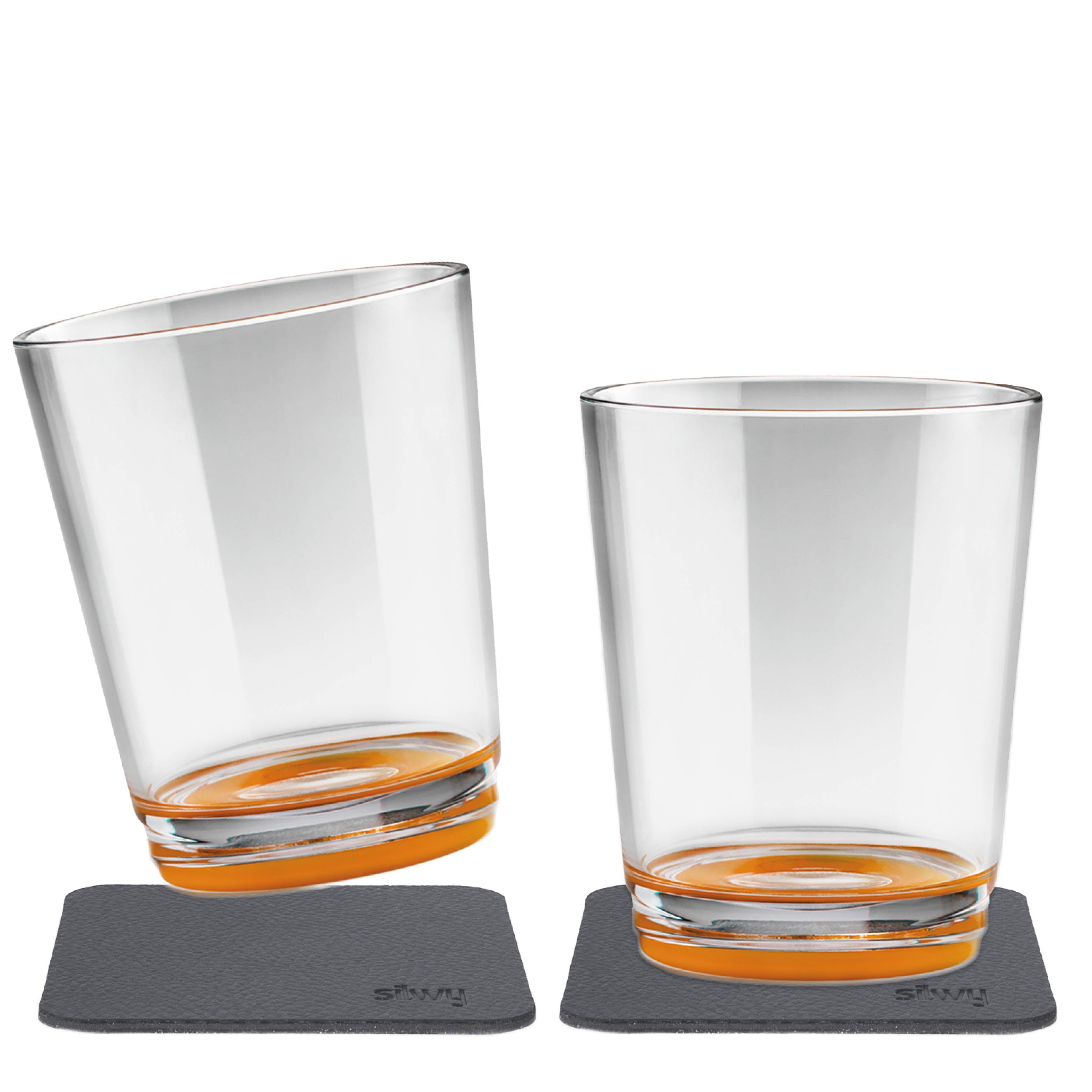 Orange Magnetic Travel Mug - Insulated Stainless Steel Cup with Lid for Coffee, Tea & Drinks - Perfect for Office, Commuting & Outdoor Adventures