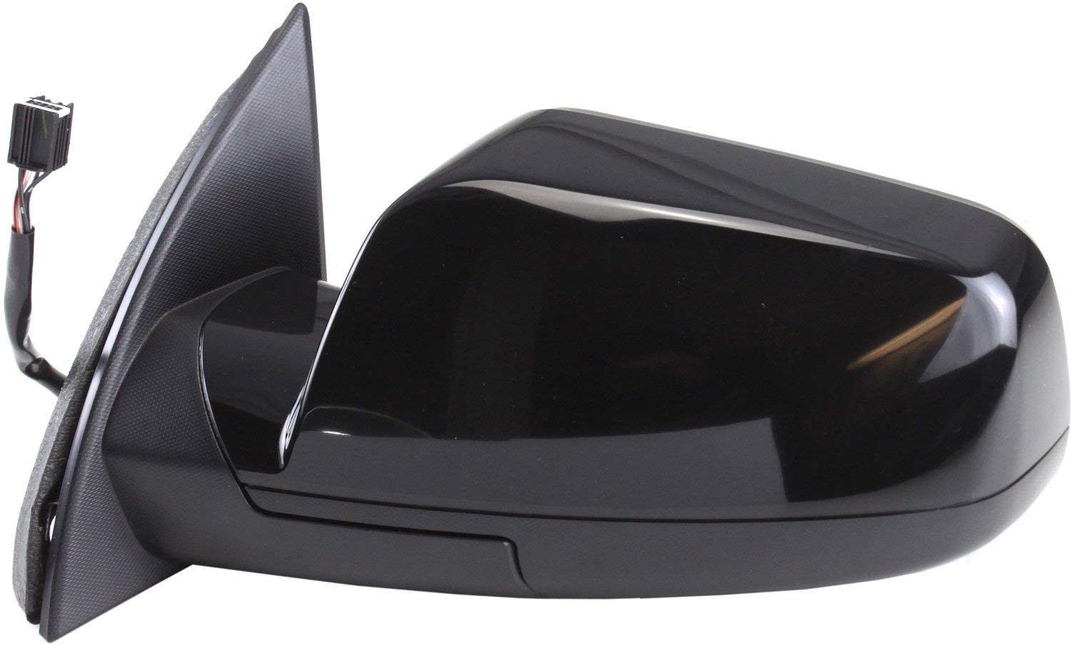 Power Heated Side Mirrors for 2010-2017 Chevrolet Equinox & GMC Terrain - Driver & Passenger Side, OEM Replacement (Fits 10-12 Models Without Blind Spot Monitor, Compatible with 13-17 Models) - Defrost Function for Winter Driving & Enhanced Visibility