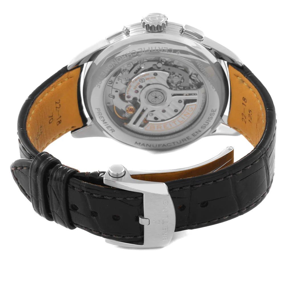 Breitling Premier B01 Chronograph 42mm Stainless Steel Men's Watch - Luxury Automatic Chronograph Timepiece for Business, Formal & Everyday Wear
