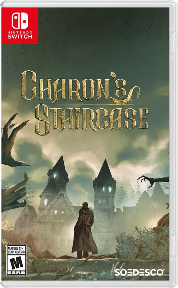 Charon's Staircase - Horror Adventure Game for Nintendo Switch | Psychological Thriller Puzzle Game | Perfect for Halloween Gaming & Late Night Scares