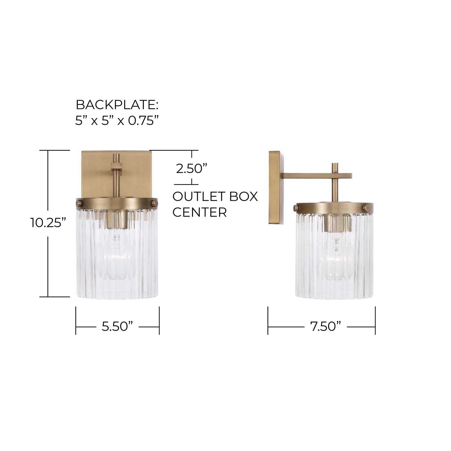Williams Sconce Wall Light - Modern & Vintage Style for Bedroom, Living Room, Hallway | Energy Efficient LED Wall Sconce Lighting Fixture