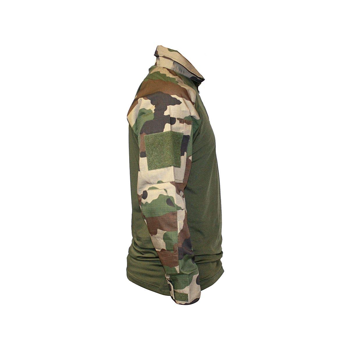 Mil-Tec Military Combat Shirt - CCE Camouflage Tactical Shirt for Outdoor, Airsoft & Hunting | Durable & Breathable Army Uniform for Men