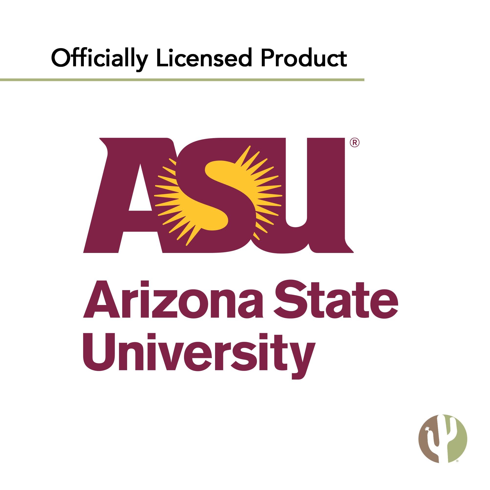 Arizona State University Sun Devils Vinyl Decals - 4 Inch Set VC - Desert Cactus Stickers for Laptop, Water Bottle, Car & Scrapbook - Perfect for ASU Fans, College Dorm Decor & Game Day Spirit
