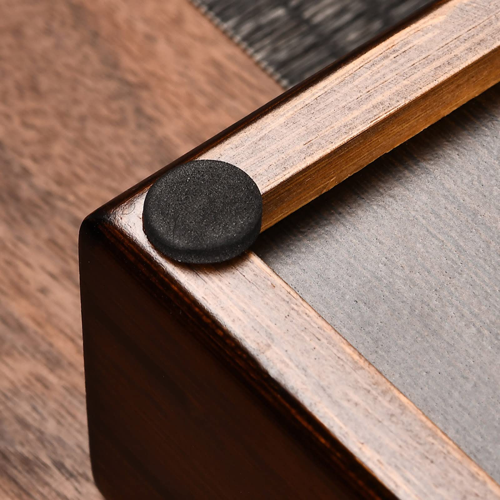 Premium Bamboo Tea Tray - Chinese Kung Fu Water Storage Tea Serving Tray with Detachable Structure (30cm/38cm/48cm) | Elegant Home & Office Decor for Tea Ceremony, Zen Meditation & Gift Giving