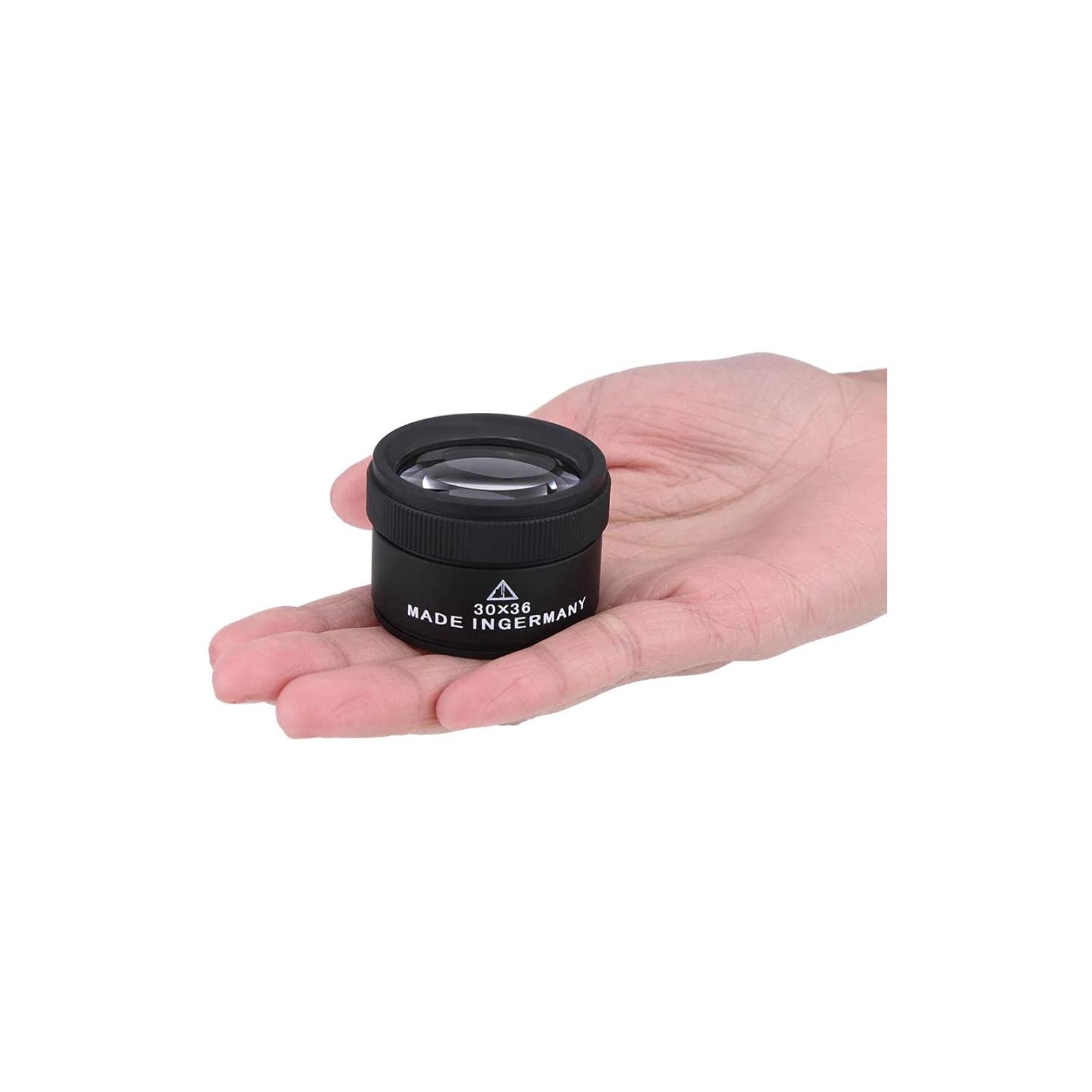 30X Magnifying Glass with LED Light - Portable Jewelers Loupe for Coins, Stamps, Gems & Jewelry - Professional Grade Optics for Watch Repair, Hobbyists & Collectors - Perfect for Gem Appraisal, Coin Grading & Stamp Inspection