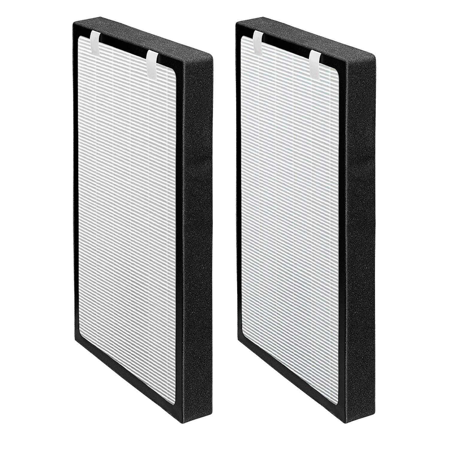 Pro Breeze HEPA Air Purifier Replacement Filter (2-Pack) for PB-P06 & PB-P06F - 3-in-1 H13 True HEPA, Activated Carbon & Pre-Filter | Compatible with Pro Breeze Large Air Purifier | Perfect for Home, Office & Bedroom Air Cleaning