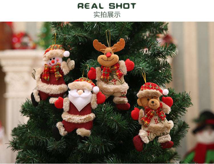12pcs Dancing Snowman Ornaments for Christmas Tree - Festive Holiday Decor for Home, Office & Party Decorations