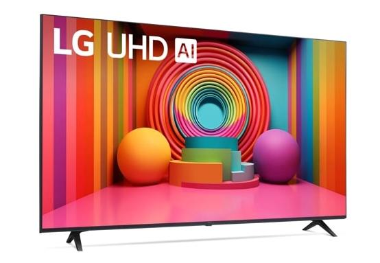LG 50UT7550 50-Inch Class 4K UHD Smart TV with webOS 24 | HDR10 | AI ThinQ | Alexa & Google Assistant Compatible | Perfect for Living Room, Bedroom, or Home Theater Entertainment
