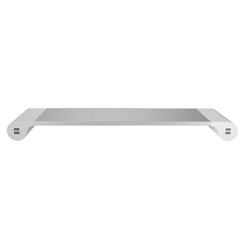 Aluminum Alloy 4-Port USB Charging Stand for MacBook, Laptop & Desktop - Fast Charging Station with Stable Base for Home & Office Workspace