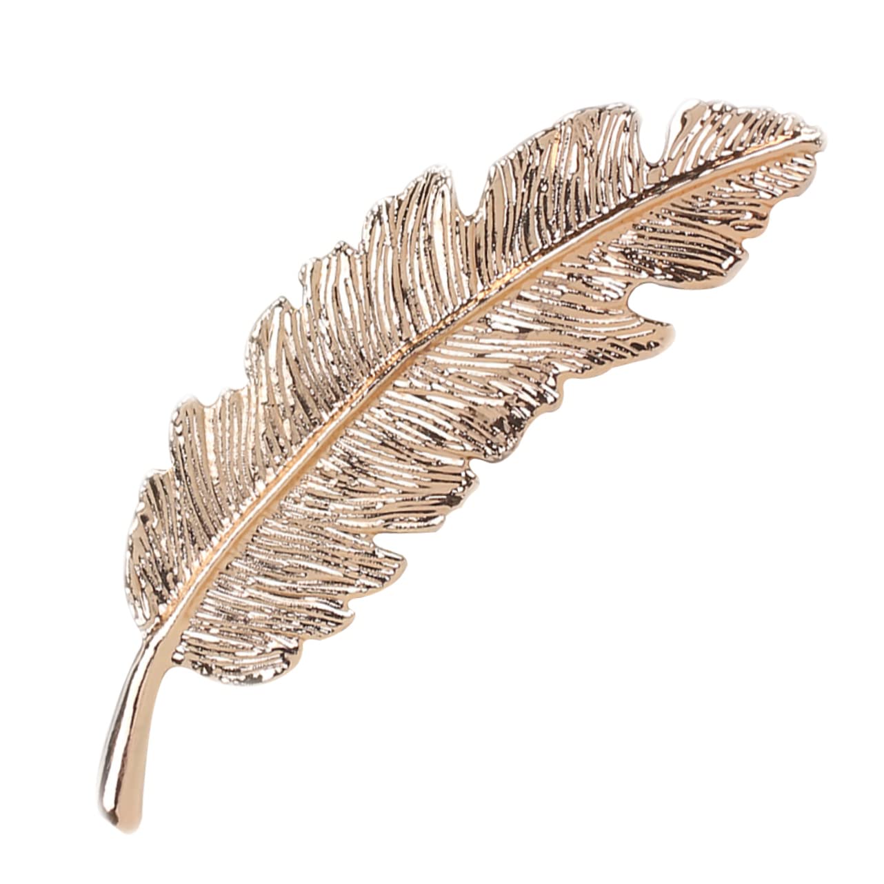 POPETPOP Handmade Gold Bridal Hairpin - Leaf Hair Clip for Women & Girls | Wedding, Prom, Party Hair Accessories
