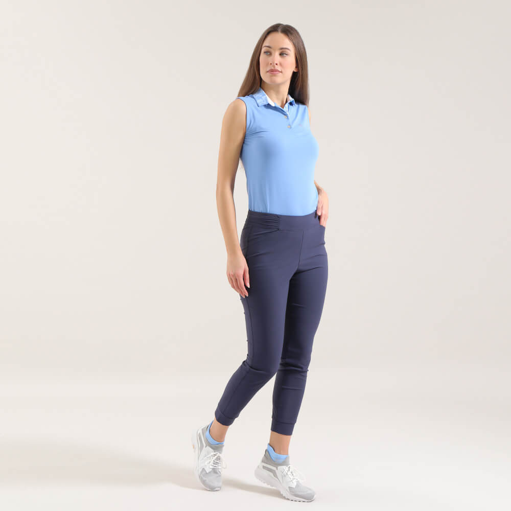 AZULES Lightweight Sunblock® Sleeveless Jersey Polo Shirt for Men & Women - UPF 50+ UV Protection, Breathable Quick-Dry Fabric - Perfect for Golf, Tennis, Beach & Outdoor Activities (Final Sale)