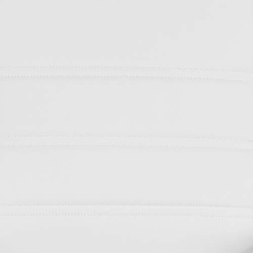 White Leathersoft/Gold Frame