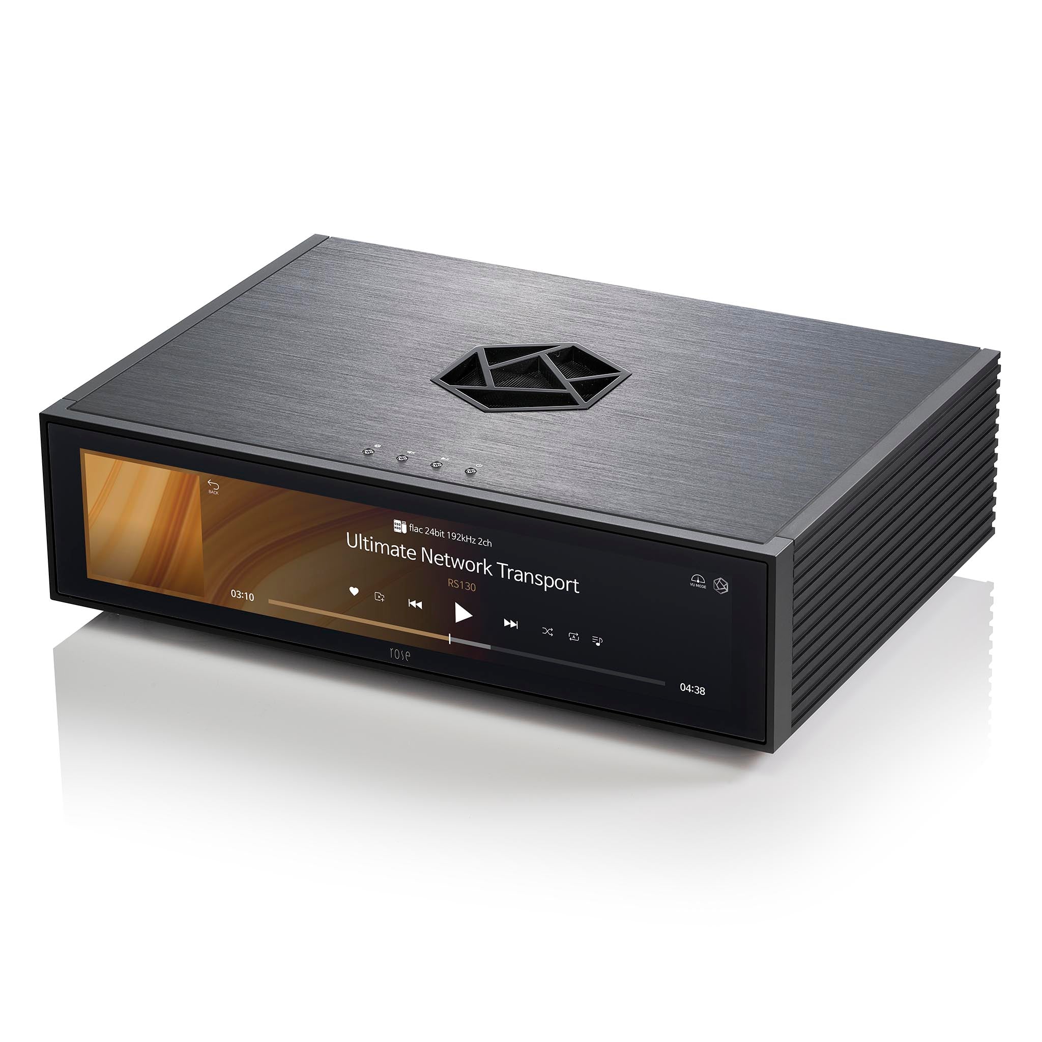 HiFi Rose RS130 High-End Network Audio Transport - Stream Hi-Res Music for Home Theater & Audiophile Listening
