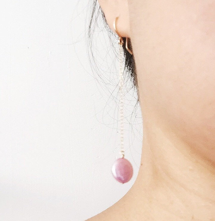 Hiromi E244 Elegant Dangle Earrings for Women - Perfect for Parties, Weddings & Everyday Wear