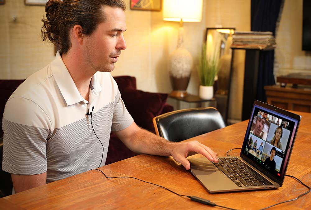 Apogee ClipMic Digital 2 USB Lavalier Microphone - Professional Podcast Mic for Travel, Conference Calls & Streaming - Compatible with Mac, Windows & iOS - Perfect for Remote Work, YouTube Creators & Online Meetings