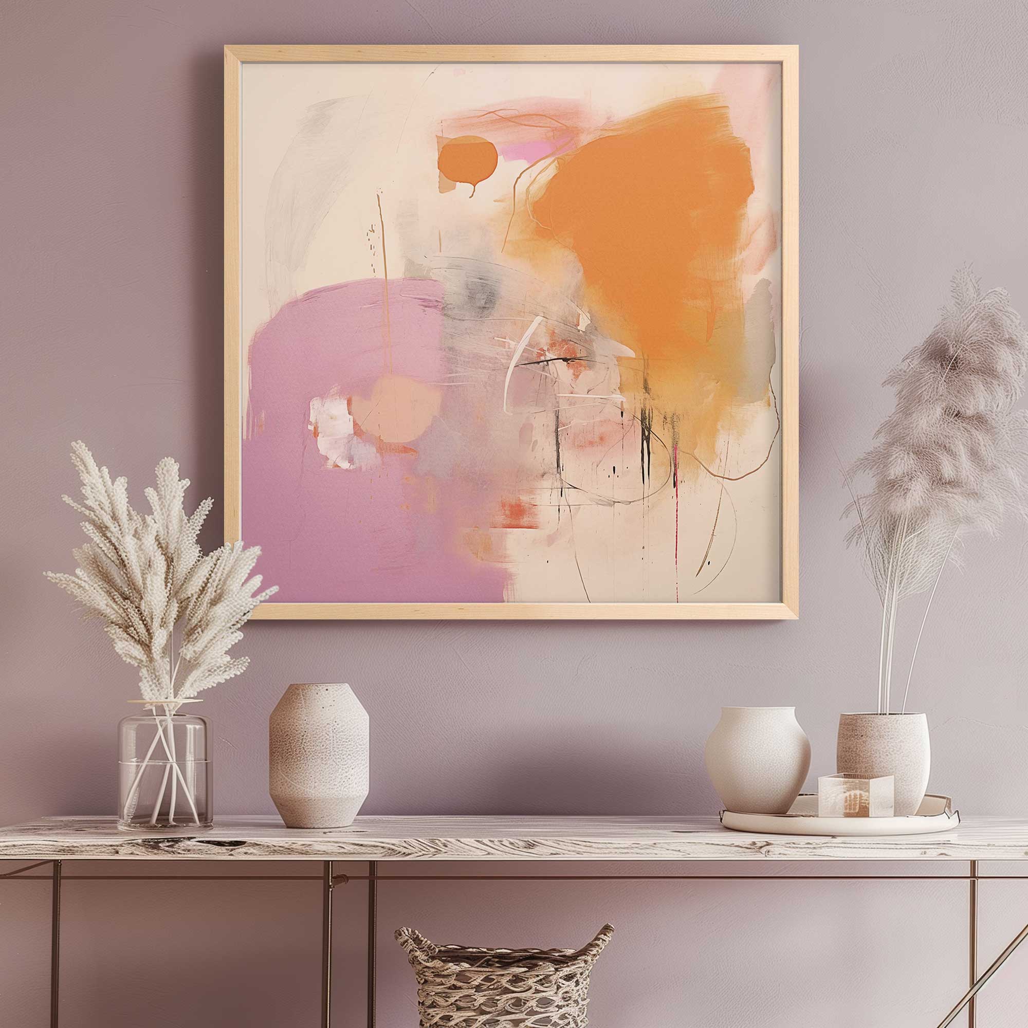 Cotton Candy Delight v1 Print - Vibrant Wall Art Decor for Kids Room, Nursery & Playroom - Perfect for Birthday Parties & Sweet Themed Events