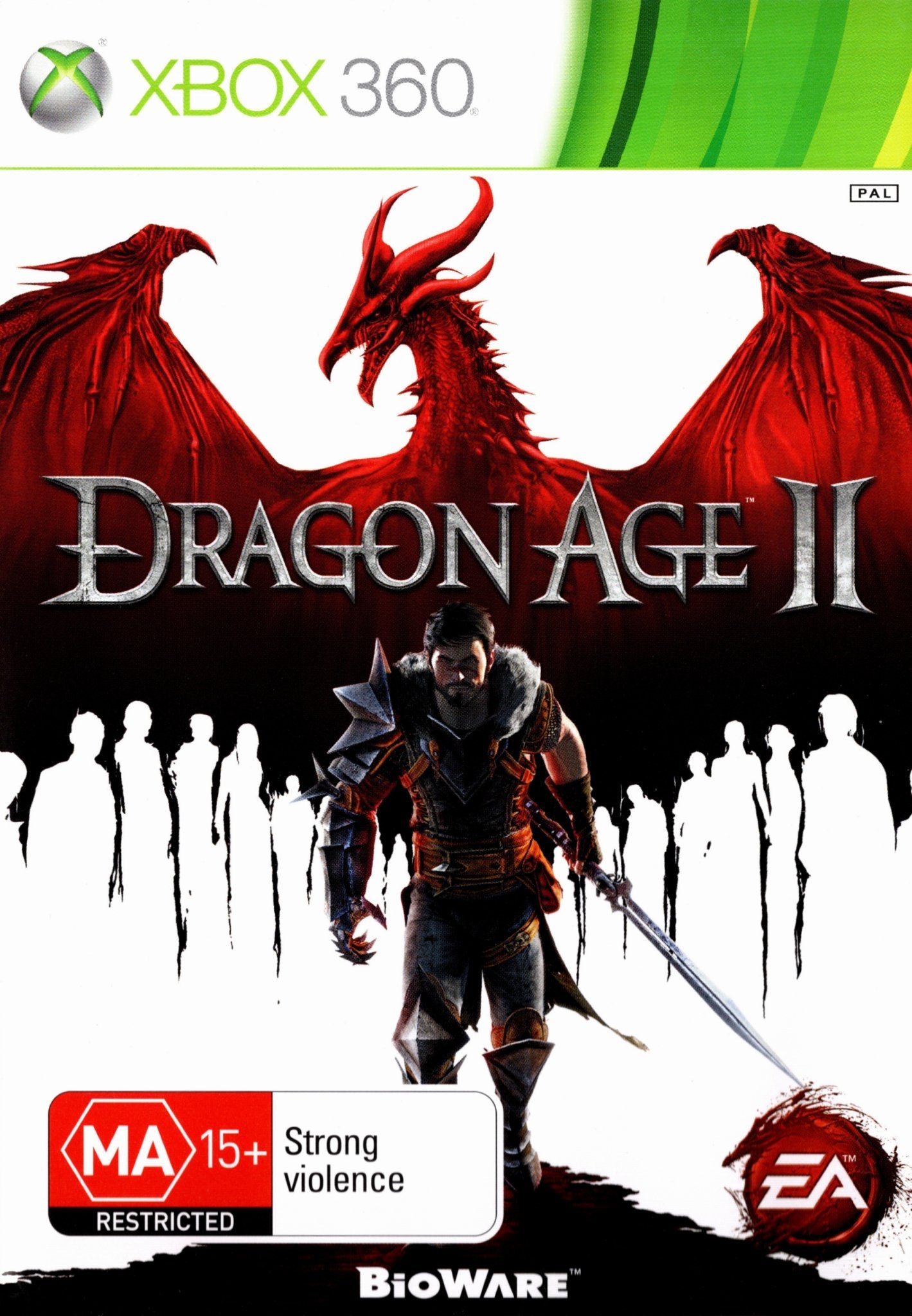 Dragon Age II - Xbox 360 Game (PAL Version) | Action RPG Adventure for Adults | Perfect for Fantasy Gaming Nights & Collector's Editions