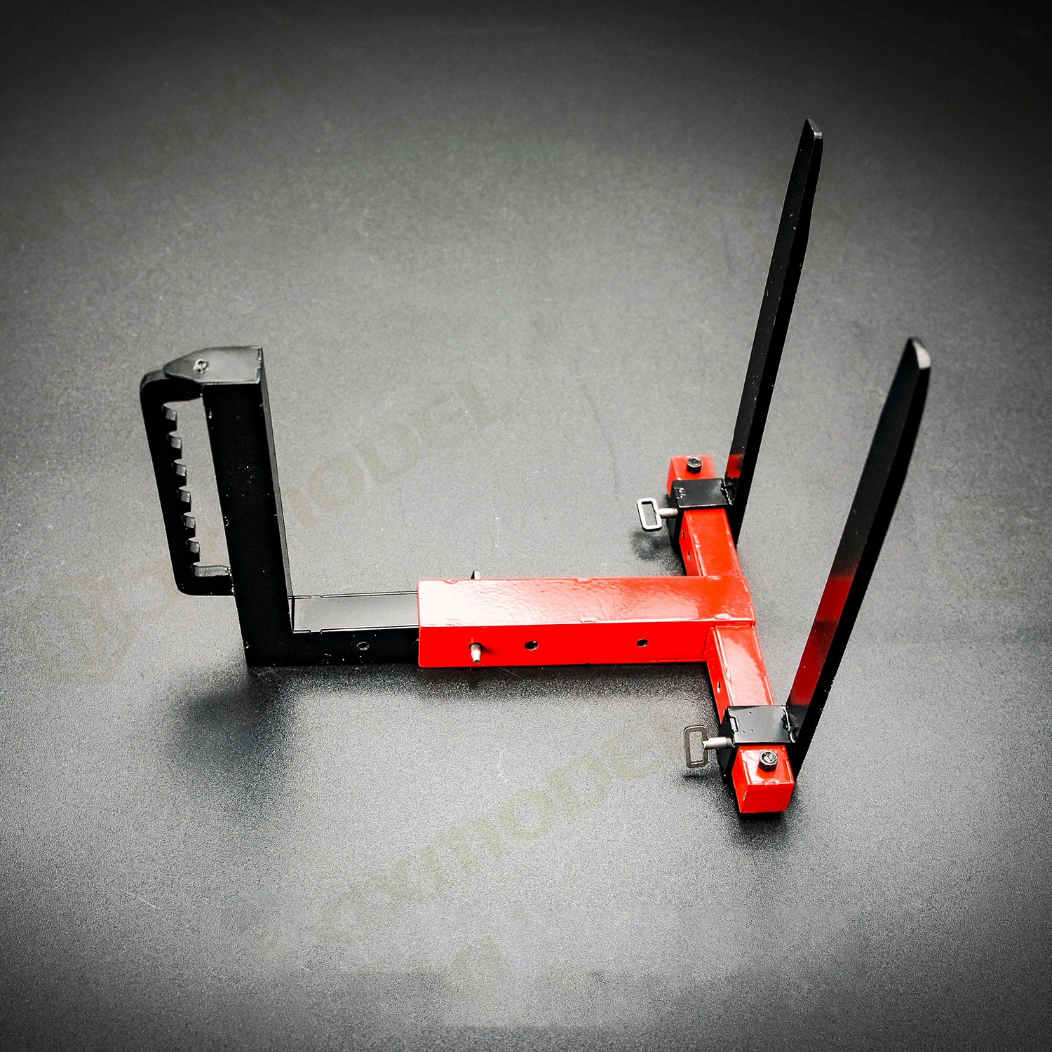 1/14 Scale RC Hydraulic Crane Metal Fork Accessory - F1650 Remote Control Tractor Truck Parts for Simulation Vehicles & Hobby Model DIY | Perfect for Construction Site Scenes & RC Car Enthusiasts