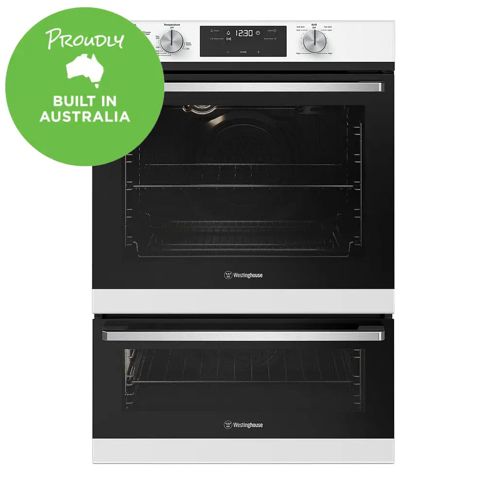 Westinghouse WVE665WC 60cm 5-in-1 Multi-Function Oven with Separate Grill - Perfect for Baking, Roasting & Grilling in Home Kitchens