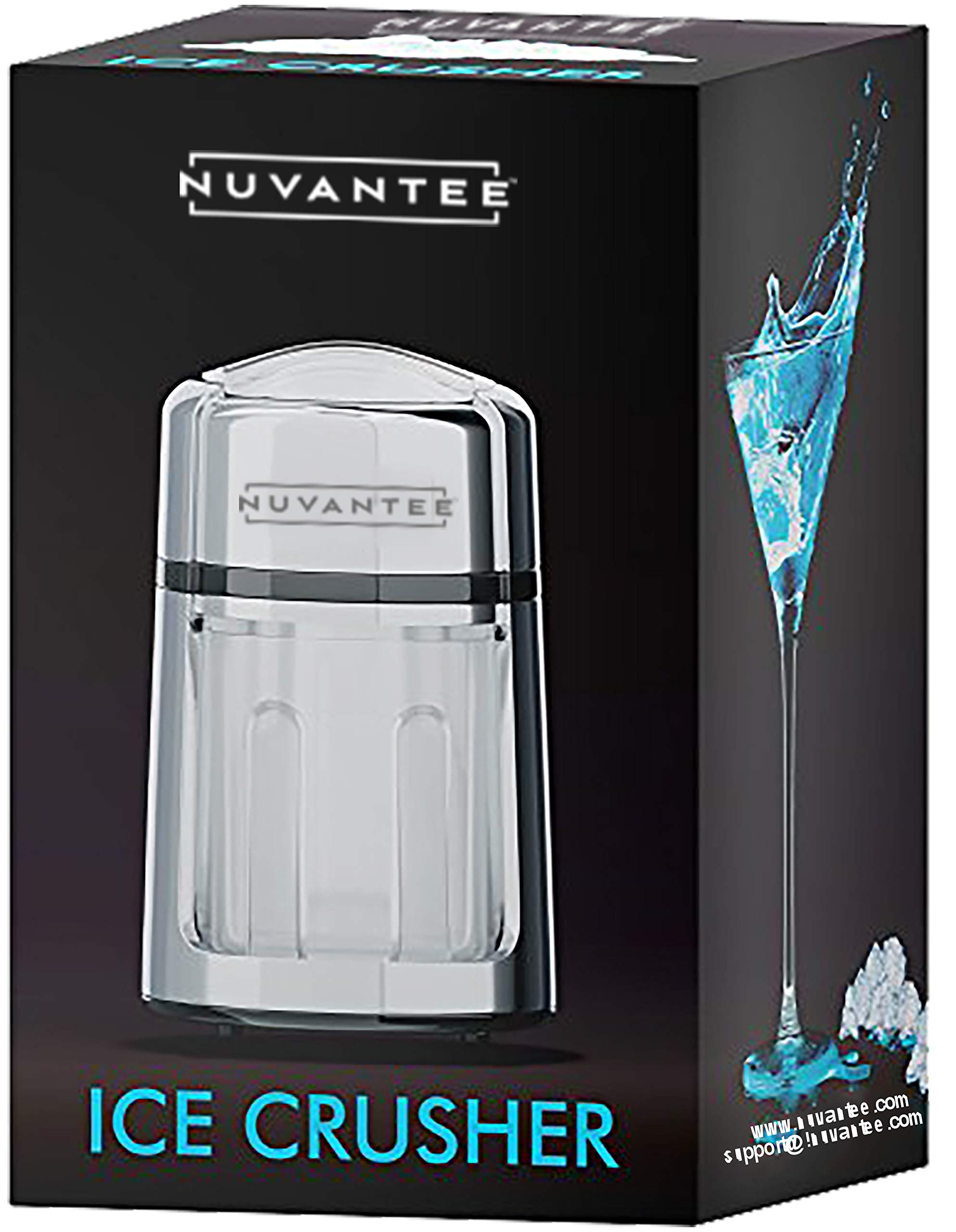 Premium Manual Ice Shaver - Stainless Steel Snow Cone Maker for Home & Commercial Use, Non-Slip Base, BPA Free - Perfect for Parties, Cafes, and Summer Treats