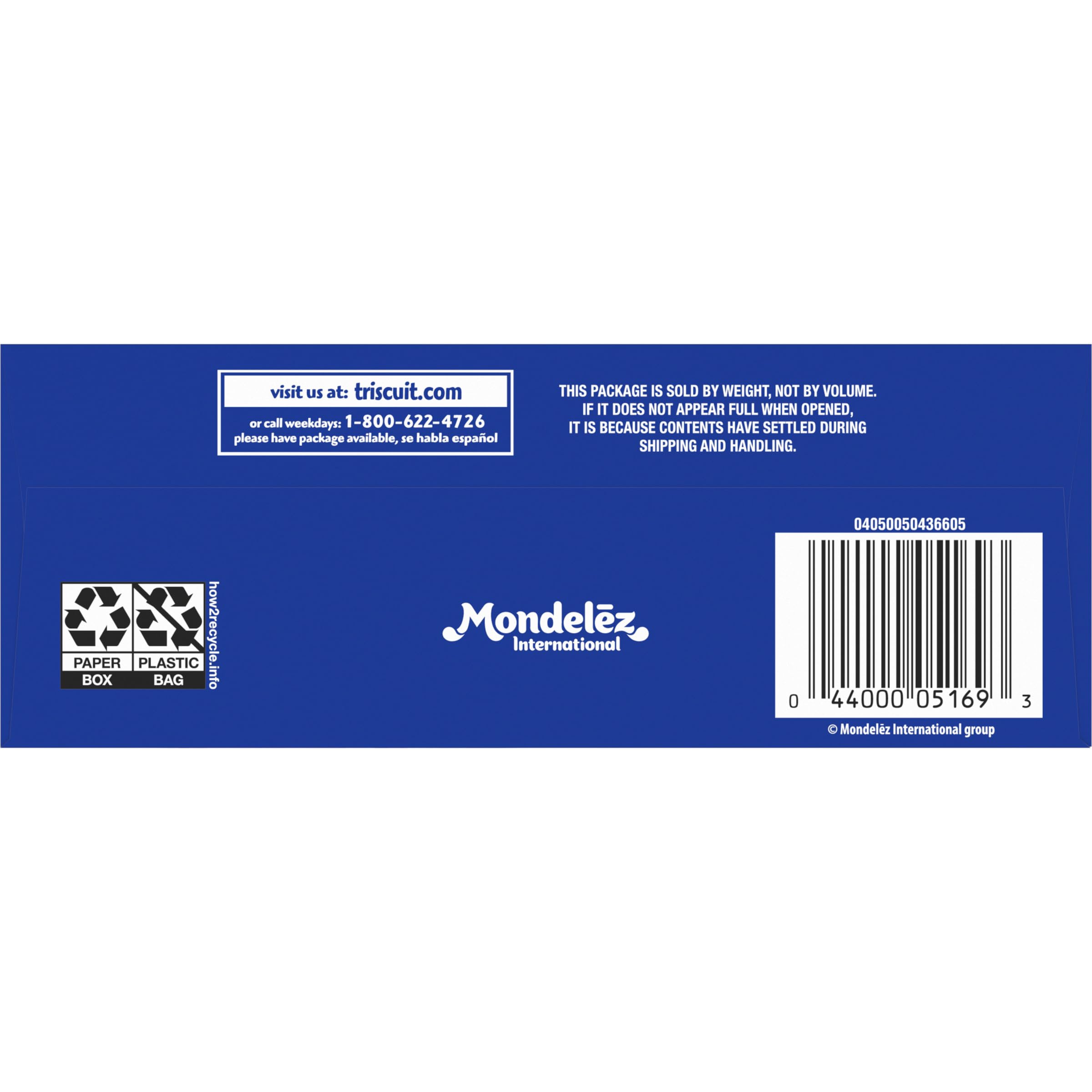 Triscuit Original Whole Grain Wheat Crackers - Vegan, Healthy Snack for Lunch & On-the-Go - Family Size 12.5 oz - Perfect for Office, School & Picnics