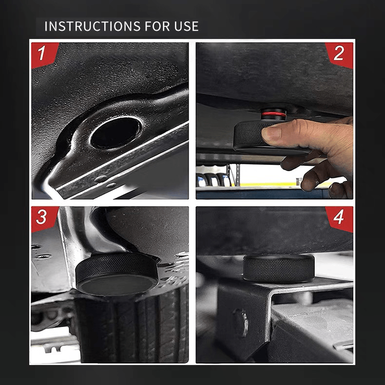 Heavy Duty Rubber Jack Pad for Tesla Model S3XY & 4680 Battery Models - Premium Lift Support for Austin/Berlin Made Vehicles - Perfect for Garage Repairs, Tire Changes & Maintenance