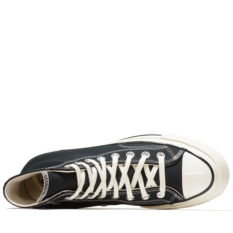Converse Chuck 70 High Top Sneakers - Black & White Canvas Shoes for Men & Women | Classic Casual Fashion for Streetwear, Skateboarding & Everyday Wear